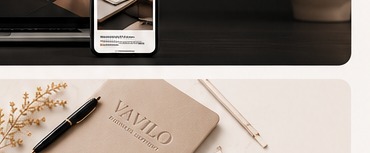 Detal eleganckiego biurka VAVILO